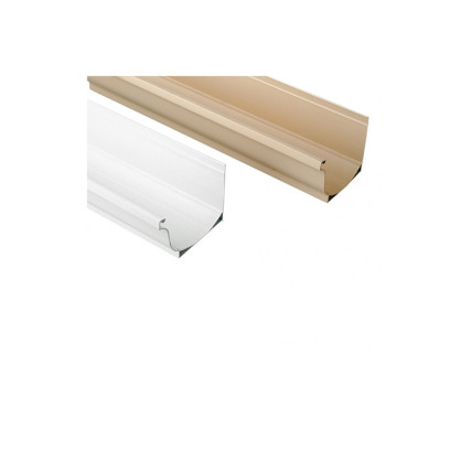 CANALÓN PVC JIMTEN ELITE - ALFA RECTANGULAR BLANCO 036001 (2 METROS)