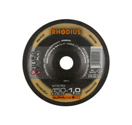 DISCO INOX RHODIUS 230X1.9X22 ALPHALINE XTK70 208122