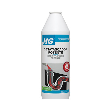 DESATASCADOR TUBERIAS QUIMICO PROFESIONAL HG 1 LITRO
