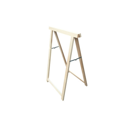 CABALLETE MADERA PLEGABLE 45X25CM - ALTURA 100CM