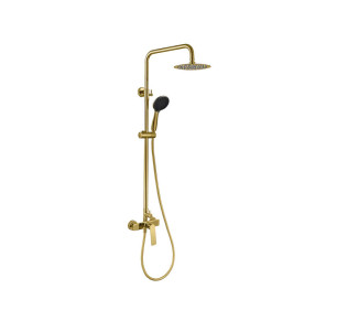 COLUMNA DUCHA MONOMANDO SKY BATH GLORY PVD ORO CEPILLADO