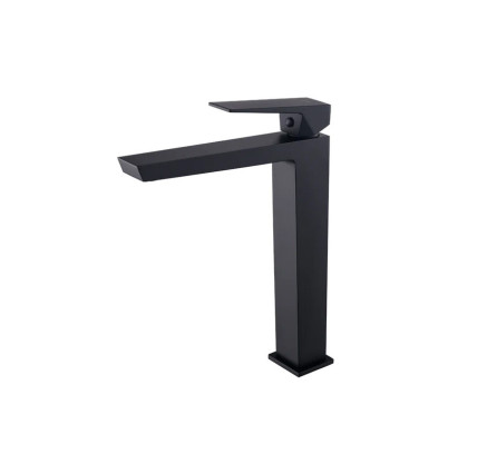 MONOMANDO LAVABO ALTO SKY BATH INFINITE NEGRO MATE