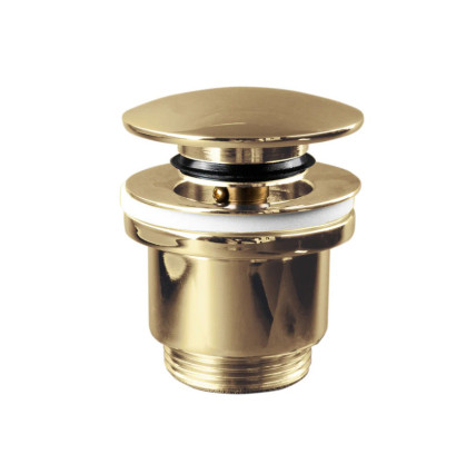 VÁLVULA AUTOMÁTICA CLICK CLACK SKY BATH ORO CEPILLADO