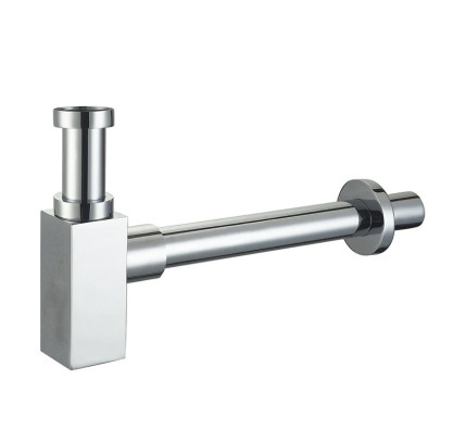 SIFÓN LAVABO SKY BATH CUADRADO CROMO