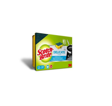 ESPONJA FREGAR SCOTCH-BRITE FIBRA AZUL (2 UDS)