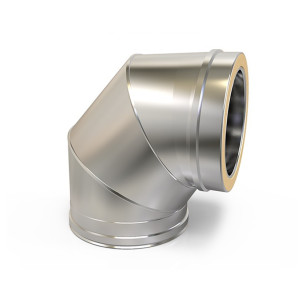 CODO AISLADO INOX 150X200 45º KCCC15