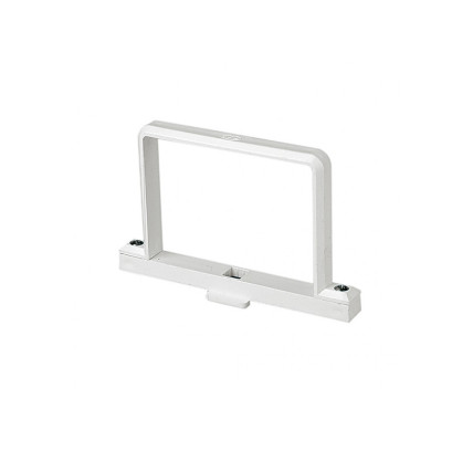 ABRAZADERA TUBO BAJANTE JIMTEN 100X73 RECTANGULAR BLANCO 038271
