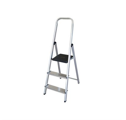 ESCALERA ALUMINIO DOMÉSTICA FERCOM 3 PELDAÑOS ANCHOS