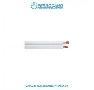 CABLE PARALELO 2X1.5 BLANCO (100 MT)