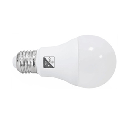 LAMPARA HEPO LED CON SENSOR E-27 10W 4000K