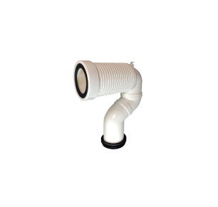 CODO EVACUACION TECNOAGUA T-122R SENSO RECORTABLE 210 + 180MM 50722
