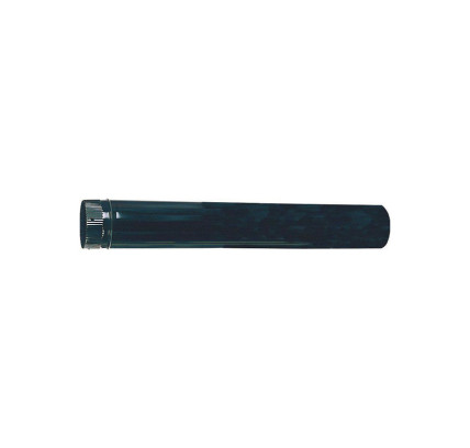 TUBO ESTUFA Ø 110 VITRIFICADO NEGRO