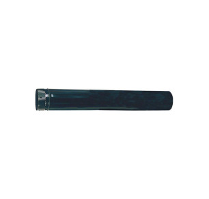 TUBO ESTUFA Ø 125 VITRIFICADO NEGRO