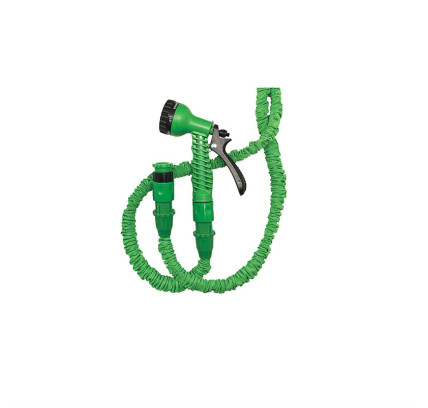 MANGUERA RIEGO EXTENSIBLE HASTA 7,5 METROS + ACCESORIOS