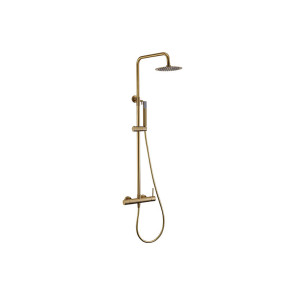 COLUMNA DUCHA MONOMANDO IMEX MONZA ORO CEPILLADO BDM039/OC