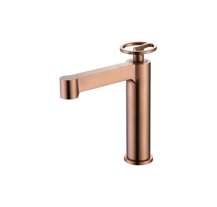 MONOMANDO LAVABO IMEX OLIMPO ORO ROSA BDC033-ORC