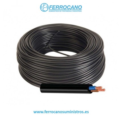 MANGUERA 2X2,5 NEGRA (100 MT)