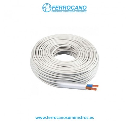 MANGUERA 2X1,5 BLANCA (100 MT)