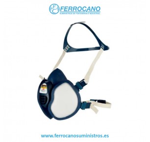 MEDIA MASCARA REUTILIZABLE 3M 4277+ CON FILTROS FFABE1P3 R D