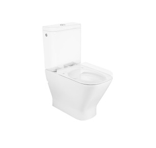 TAZA INODORO ROCA THE GAP COMPACT S/DUAL RIMLESS BLANCO A34273700H