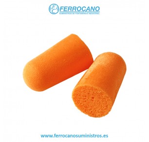 PROTECTOR AUDITIVO DESECHABLE 3M 1100 SIN CORDON (200 UDS)