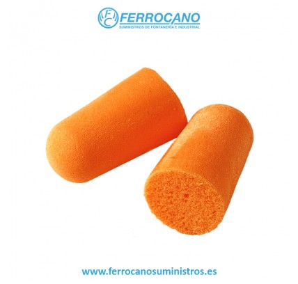 PROTECTOR AUDITIVO DESECHABLE 3M 1100 SIN CORDON (200 UDS)