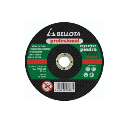 DISCO CORTE PIEDRA 230X3X22MM BELLOTA