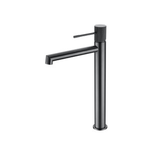 MONOMANDO LAVABO ALTO IMEX LINE BLACK GUN METAL BDD038-3BGM