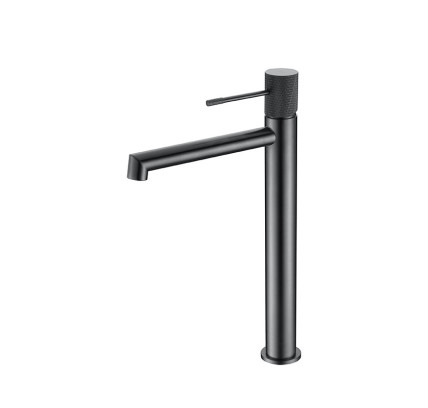 MONOMANDO LAVABO ALTO IMEX LINE BLACK GUN METAL BDD038-3BGM
