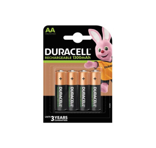 PILA DURACELL AA RECARGABLE LR06 (4 UDS)