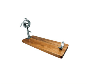 JAMONERO HORIZONTAL INOX/MADERA GIRATORIO
