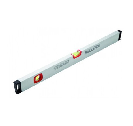 NIVEL MEDICION BELLOTA TUBULAR 2 BURBUJAS ALUMINIO 060CM 501016