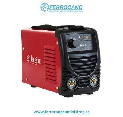 EQUIPO SOLDADURA INVERTER GALAGAR SMART 160 MMA CON ACCESORIOS 22300160MMA