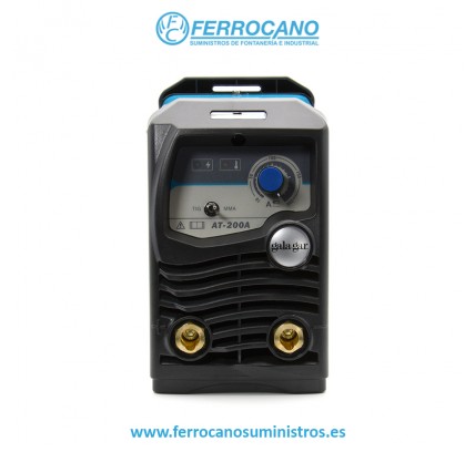 EQUIPO SOLDADURA INVERTER GALAGAR ATLANTIC 200 MMA CON ACCESORIOS 22290202AC