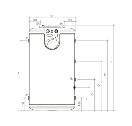 DEPÓSITO INERCIA DOMUSA BT DUO 150-250