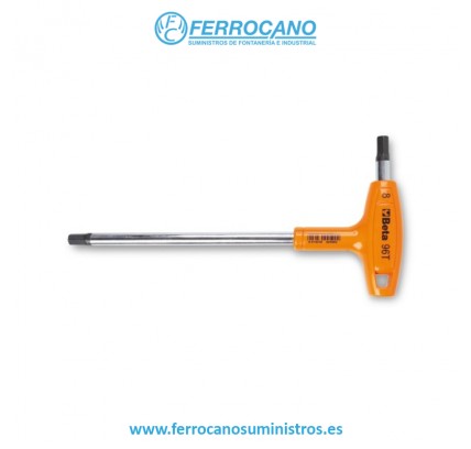 LLAVE ALLEN ACODADA CON MANGO BETA 96T