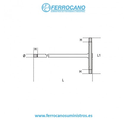 LLAVE ALLEN EN T BETA 951