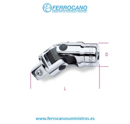 ARTICULACION LLAVE VASO M-H 1/2" BETA 920/25