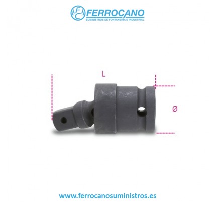 ARTICULACION LLAVE VASO IMPACTO M-H 1/2" BETA 720/25
