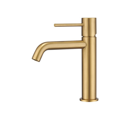 MONOMANDO LAVABO IMEX MONZA ORO CEPILLADO BDM039-1OC