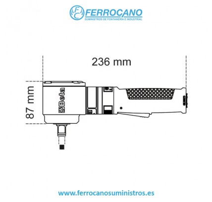 LLAVE IMPACTO REVERSIBLE COMPACTA BETA 1927G