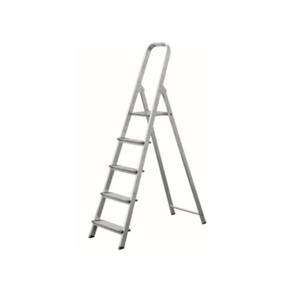 ESCALERA ALUMINIO DOMESTICA FERCOM 4 PELDAÑOS ANCHO