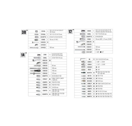 MALETIN HERRAMIENTAS SURTIDO BETA 170 PIEZAS 903E/C170