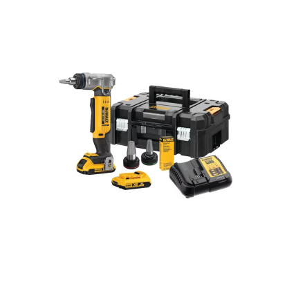 EXPANDIDORA TUBO DEWALT XR 18V LI-ION 2X2AH (MORDAZAS 16-20-25) DCE400D2-QW