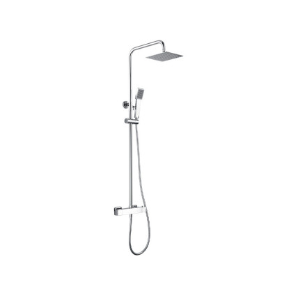 COLUMNA DUCHA TERMOSTÁTICA IMEX ART CROMO BTAR025