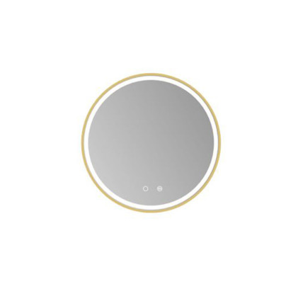 ESPEJO BAÑO LEDIMEX PARIS Ø 80CM ORO CEPILLADO