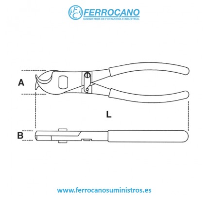 CORTACABLE COBRE AISLADO Y ALUMINIO BETA 1132