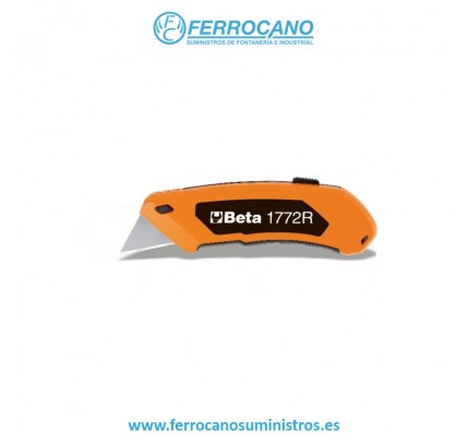 CUTTER 18MM RETRACTIL BETA 1772R