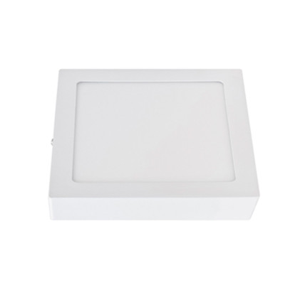 FOCO DOWN LIGHT LED SUPERFICIE HEPO 18W CUADRADO BLANCO
