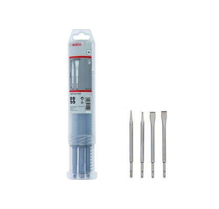 JUEGO CINCELES BOSCH SDS-PLUS 4 PIEZAS